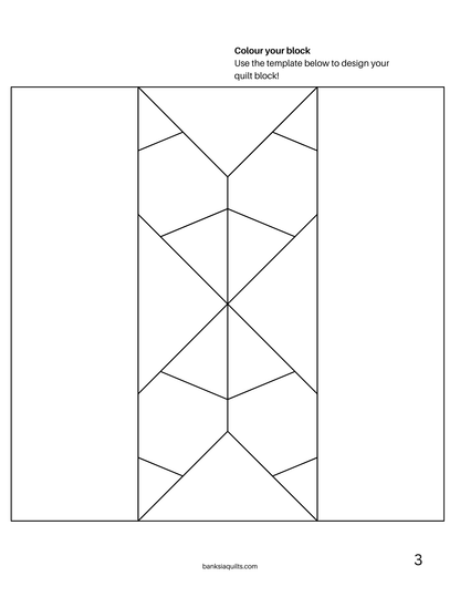 Reflected Heart FPP Block (Free Download)