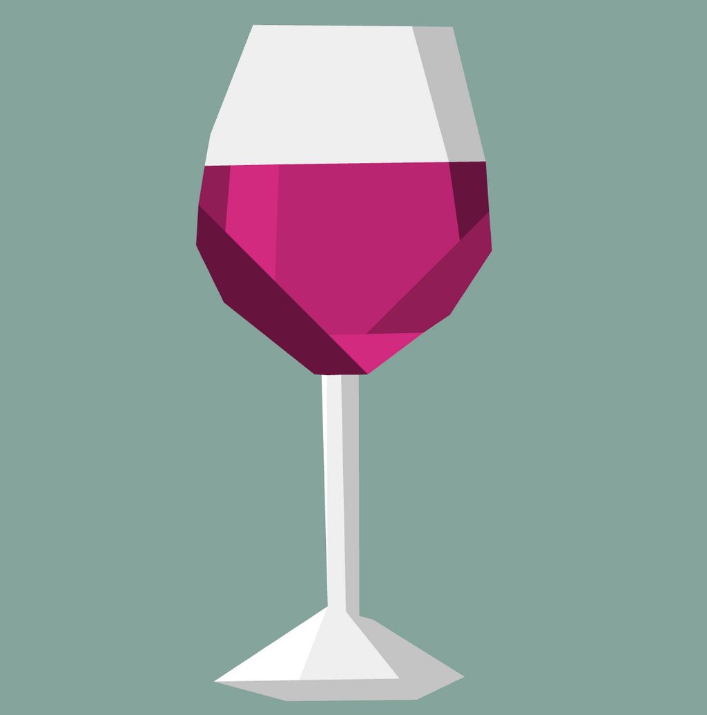 Wine Glass Foundation Paper Piecing Pattern